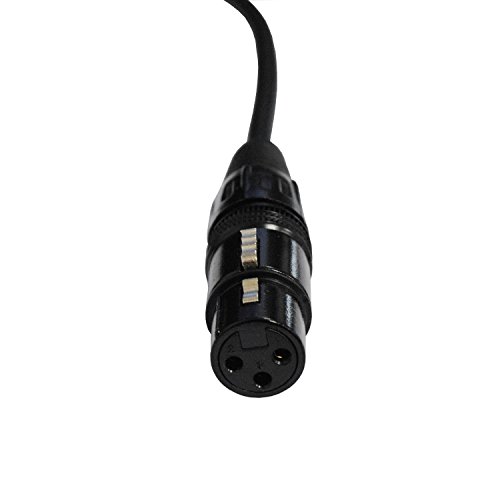 Audio2000's XLR машки до XLR женски микрофон кабел