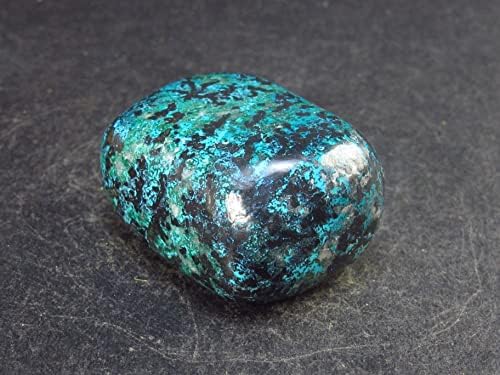 Квантна Quattro Tumbled - Malachite Shattuckite Chrysocola Dioptase - 1,2 “ - 21,9 грама