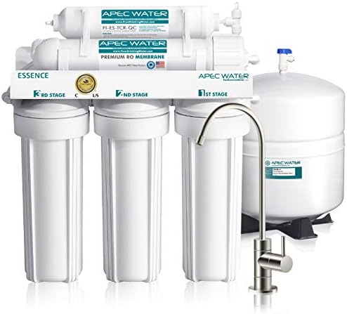 АПЕК Вода Системи Суштина Серија Врвот Ниво 5-Фаза Филтер За Вода За Пиење систем &засилувач; 50 БДП Висок Капацитет Комплетна Замена Филтер