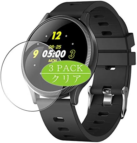 Synvy [3 пакет] Заштитник на екранот, компатибилен со SmartWatch Smart Watch Watch Mk08 TPU филмови за заштита на филмот [не калено