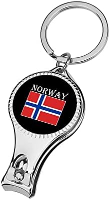 Норвешка Знаме Ноктите Клипер И Датотека Професионални Метал Ноктите Машина Ултра Остри Нокти Машина За Сечење Со Клучеви
