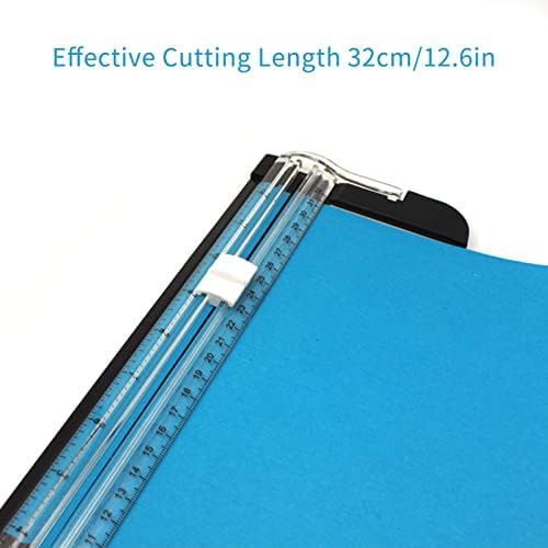 Xixian секач за хартија, секач за лизгање на хартија A4 12,6 инчи со намалување на хартијата со должина на хартија