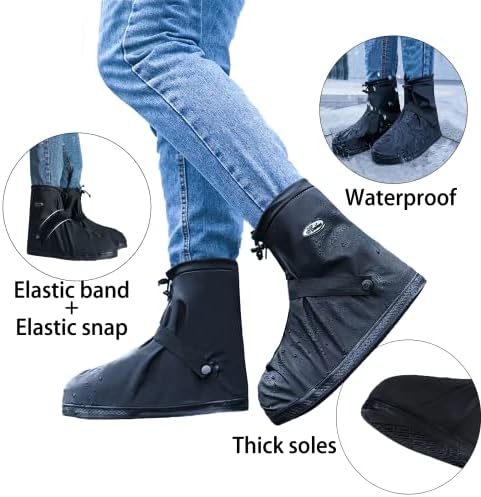 Водоотпорни чевли на Тачитали за дожд и снег подигачи ги опфаќа водоотпорни еднократно и преклопување