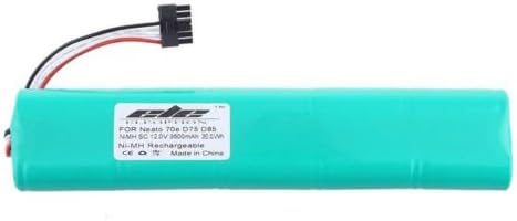 TopChances 2 Pack 12 3500mAh Заменување Ni-MH Батерии за серија Neato Botvac и Botvac D Neato Battery Neato Botvac Battery 70E, 75, 80, 85, D75,