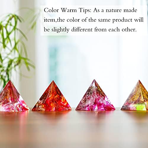 Инспиративна оргонска пирамида и природна чакра заздравување кристали топка