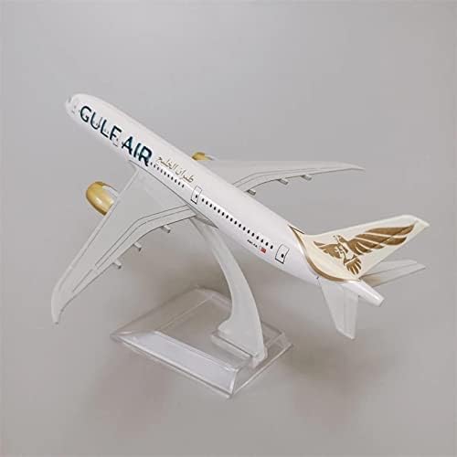 Mookeenone Alloy Airbus Gulf B787 Авионски модел на авион модел на авион 1: 400 модел на симулација на наука Изложба модел