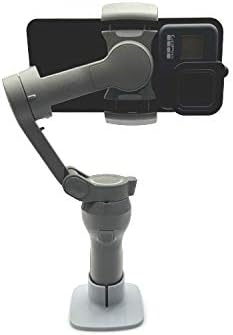 Рачен гарничен адаптер за адаптер монтирање на плочата GoPro Hero 8 Адаптер за плата на црна камера за DJI OSMO Mobile 3