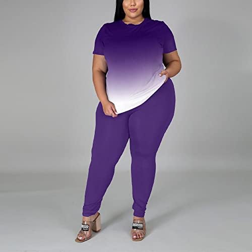PINSV плус облека со големина за жени 2 парчиња сетови 1x-5x