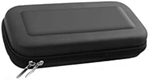 Случај за носење 12 -во -1 - Црно преносен пат за носење на патувања за Nintendo Switch и нов Switch OLED модел - Црна заштитна тврда преносна кутија за носење на патувања