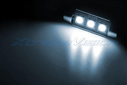 Ентериер Xtremevision LED ЗА Dodge Stratus 2001-2006 Кул Бела Внатрешни РАБОТИ LED Комплет + Алатка За Инсталација