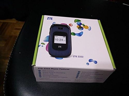 Отклучен ZTE Z222 Флип Телефон Со Камера ЗА ATT, T-Mobile и Други Поддржани GSM Мрежи. Интернет, Bluetooth 2.0+EDR