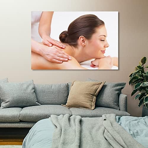 Салон спа здрава убавина уметност постер за масажа на телото за масажа постер платно платно постери и отпечатоци wallидни уметности слики