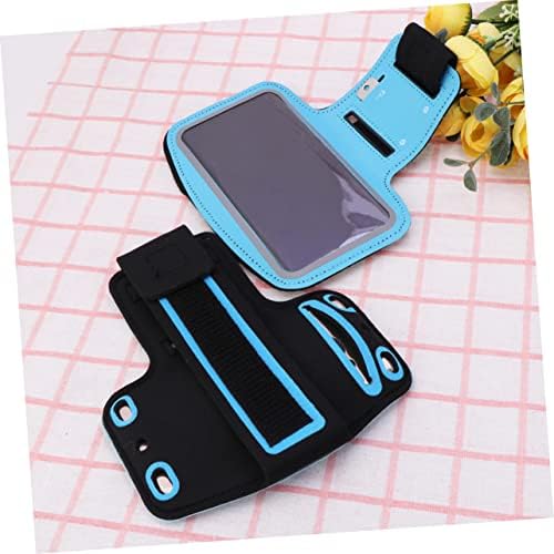 Valiclud 2 парчиња АРМ Телефонска торба држач за водење на сини телефонски ленти за водење фитнес рака торба за спортска рака, торба