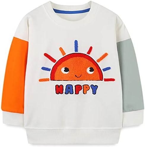 Eulla Kids 3D Sweatshirt Glow-in-The-The-Dark Toddler Dinosaur облека бебе пуловер