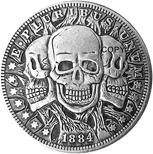 Три лица на смртност на смртта на главата на опашката со среќа, значајна комеморативна монета