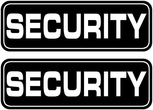 Безбедносни службеници Магнетски знаци за камиони со возила, SUV и автомобили, Ровер, патрола безбедност 18 × 6