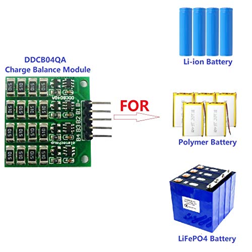 Eletechsup 4 Cell Li-Ion/Polymer LifePo4 Батерии за батерии Полнење на балансот BMS модул HY2213 HY2212 3.6 7.2 10.8 14.4 4.28.4 12.6