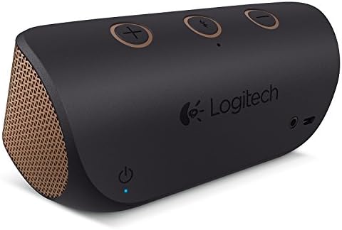 Logitech X300 мобилен безжичен стерео звучник, бакар црна
