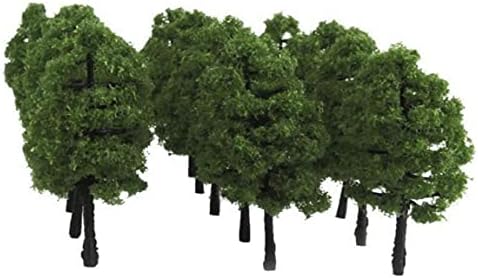 Froiny 20 парчиња модел дрвја вештачко дрво воз железнички предели архитектура дрво бонсаи декорација 3,5 см