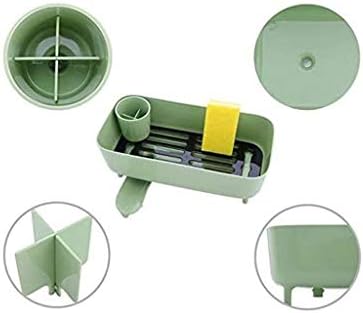 Цдгх Зелена Решетка За Садови - Мултифункционална Кутија За Складирање Кујнски Садови Решетка За Јадење Даска За Одвод За Сушење
