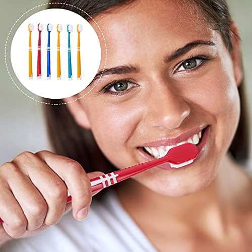 Алатки за чистење на домаќинства за лекување 6 парчиња меки влакнести четка за заби ултра-фино четки за заби за чувствителност на забите
