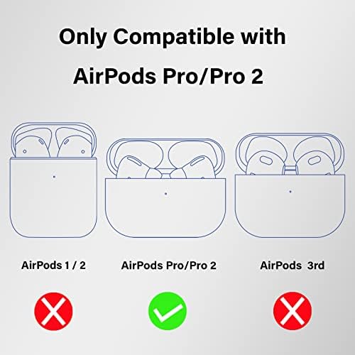 Вонхибо Симпатична Жаба Airpods Про 2 Случај За Жени, Каваи Зелен Силиконски Капак За Apple Airpod Pro 2 Со Приврзок За Клучеви