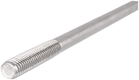 X-Gree M8 X 150mm Тесен прилагодлив притисок со двојно нишка заби за заби 10 парчиња (M8 x 150 mm Тесен притисок Ajustable