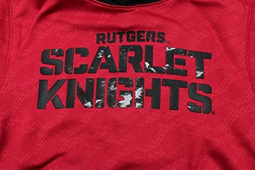 OuterStuff NCAA Момци млади Рутгерс Скарлет витези Атлетски пуловер Худи