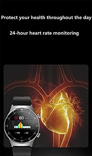 Gxfc Паметен Часовник Погоден За Wacch Gt2 Спортски Педометар Гледајте Крвен Притисок, Сребро