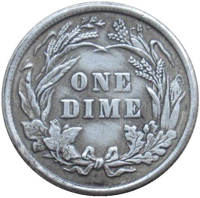 Американски Бербер 10 Цент 1905 Сребрена Реплика Комеморативна Монета