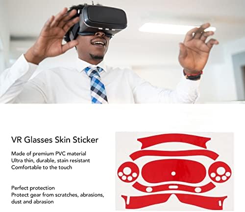 VR Налепници За Слушалки, Стилски Целосна Заштита Пвц Отпорен На Прашина Професионална VR Очила Налепница За Кожа ЗА VR Заштитни