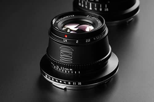 TTArtisan 35mm F1. 4 APS-C Рачен Фокус Објектив За Canon RF Монтирање Камера Компатибилен Како R7 APS-C Модел R10 EOS RP R5 R6