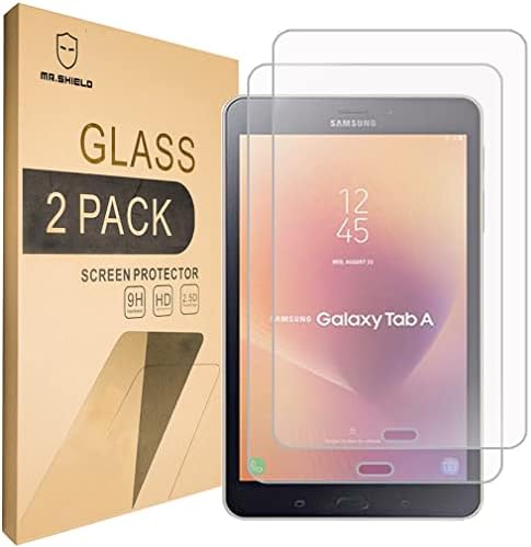 Г-дин Шилд [2-пакет] дизајниран за табулаторот Samsung Galaxy A 8.0 / Galaxy Tab A2S [Tempered Glass] Заштитник на екранот [0,3