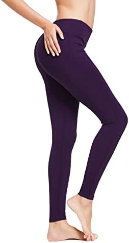 Baleafенски женски глужд за нозе на атлетски јога панталони за тренингот за пешачење во внатрешниот џеб што не се гледа преку ткаенина