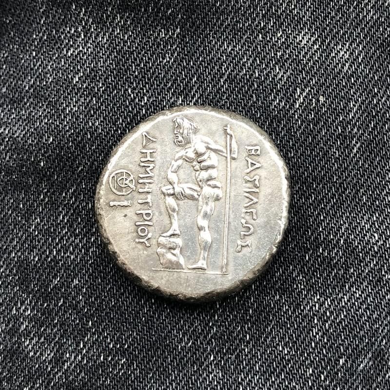 Грчки Монети Месинг Сребрени Антички Занаети Странски Комеморативни Монети Неправилна Големина Тип 14