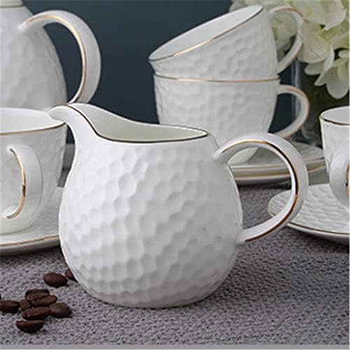 чај сет во европски стил бела коска Кина чаша за кафе Поставено чај чаша чаша 15 кафе сет керамички чај сет