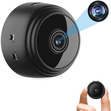 Ovehel Spy Camera безжична скриена HD 1080p Мала безбедносна видео камера Mini Nany Cam со ноќно гледање и движење активирано во затворено