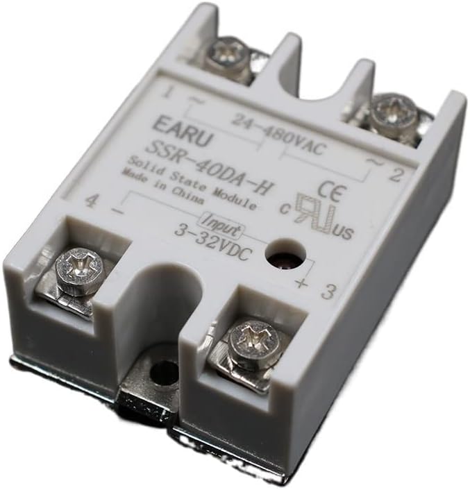 Hifasi Solid State Relay SSR-40DA-H 40A SSR 40DA-H 3-32V DC до 90-480V регулатор на отпорност на цврста состојба на AC