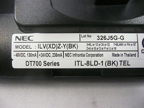 NEC DT700 Series ITL-8LD-1 690010 8 Копче самостојно лабаво VoIP телефон со звучник и приказ