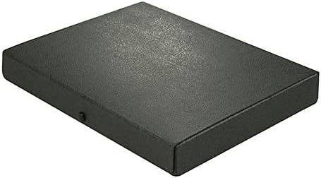 ELBA 400000992 BOX FILE со копче за притискање на копчето 1 см за приближно 80 DIN A4 страници 3 Флапс Етикета Црн капацитет: 4 см,