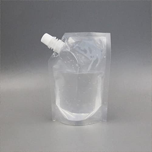 Контејнер За Патување со хемотон 9 Парчиња Пластични Торбички За Алкохол Колби За Пиење Еднократно Исчистете Ја Течната Торба За Крстарење