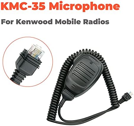 Vineyuan KMC-35 Стандарден Динамичен Мобилен Радио Микрофон Рачен ЗВУЧНИК МИКРОФОН За Kenwood TM281A 481A 271A TM471A TK868G TK760G