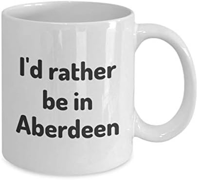 Претпочитам да бидам во Абердин чаша чаша чаша патник соработник пријател подарок јужен дакота патнички кригла присутни