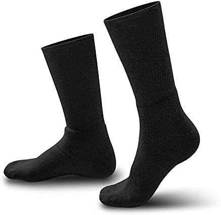 3prs Пакет Термални Работни Чорапи, Ddor-Бесплатни, Издржливост Половина Тери Екипажот Чорапи, Мажи/Жени