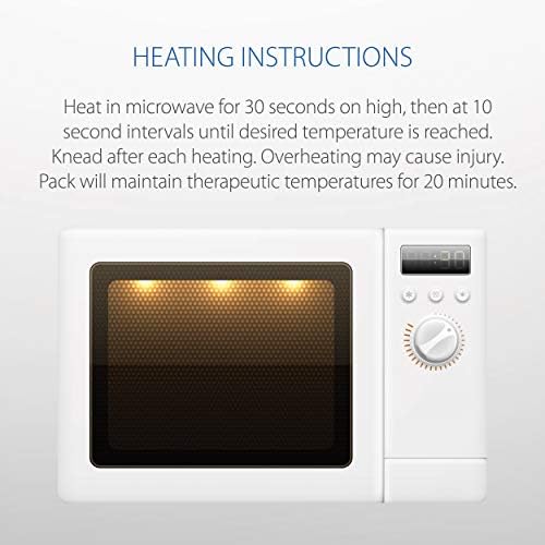 Core Products Microbeads Влажна топлинска терапија пакет - Голем 11 x 14