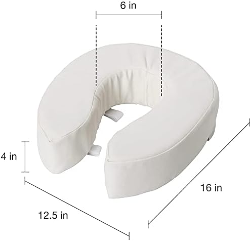 ДМИ крена перница за перниче за седиште во тоалетот и капакот на седиштето за да додаде дополнително подлога на седиштето на тоалетот, додека