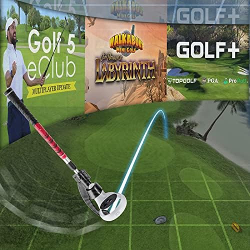 VR голф -клуб за потрага2, прилагодливи верзии за должина, приврзаност за голф -клуб Oclus, адаптер за голф -клуб Oculus 2, Мета -голф игра