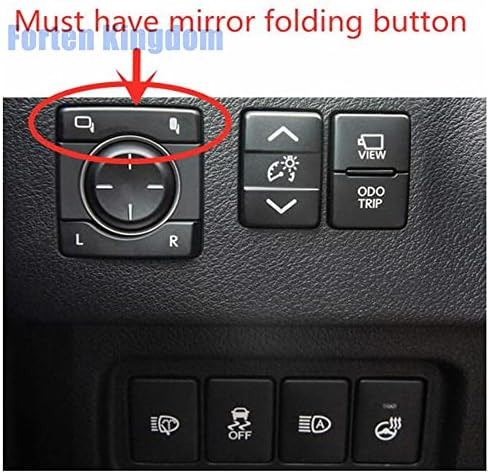 FORTEN CHINGDOM OBD CAR AUTO прозорец поблиску отворено странично огледало папка се расплетува и комплет за заклучување на брзината за
