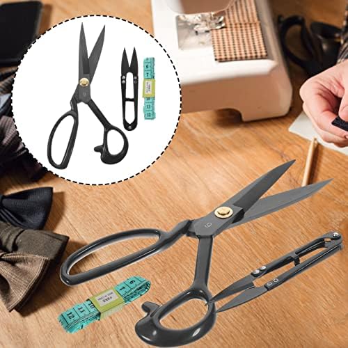 Coheali Shears Heavy Duty 1 сет на ножици за везење преносни ножици за шиење на домаќинства ножици со лента со лента