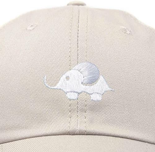 Даликс Симпатична капа за бејзбол капа од слонови